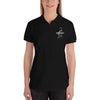 Fitted Embroidered Women's Polo Shirt