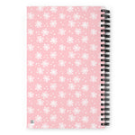 Yellow and Pink Spiral Notebook