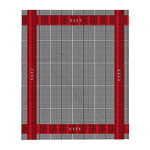 Mixed Print Throw Blanket