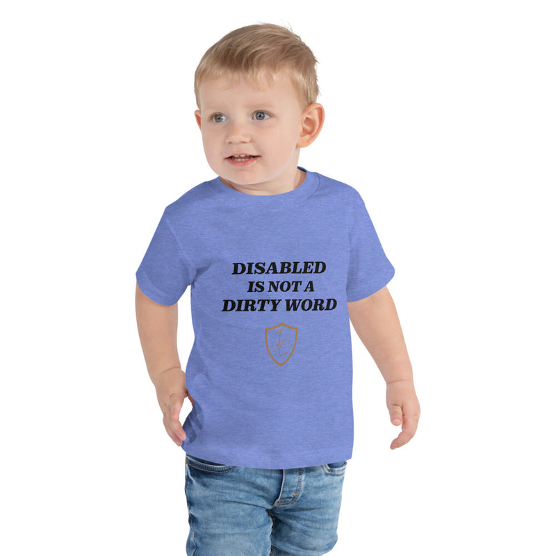 KIDS:  "Disabled Is Not A Dirty Word" Tee (CHARITY)