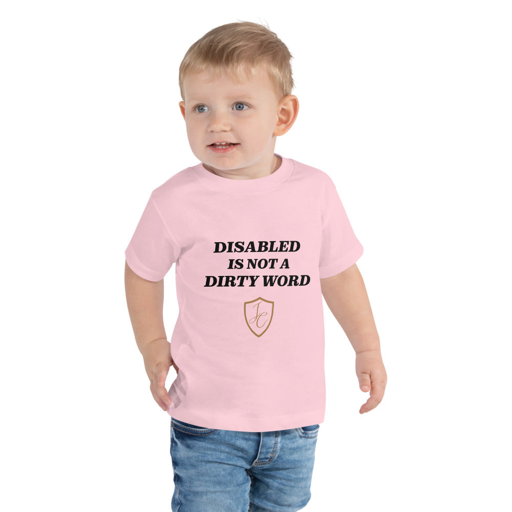 KIDS Disabled Is Not A Dirty Word Tee CHARITY
