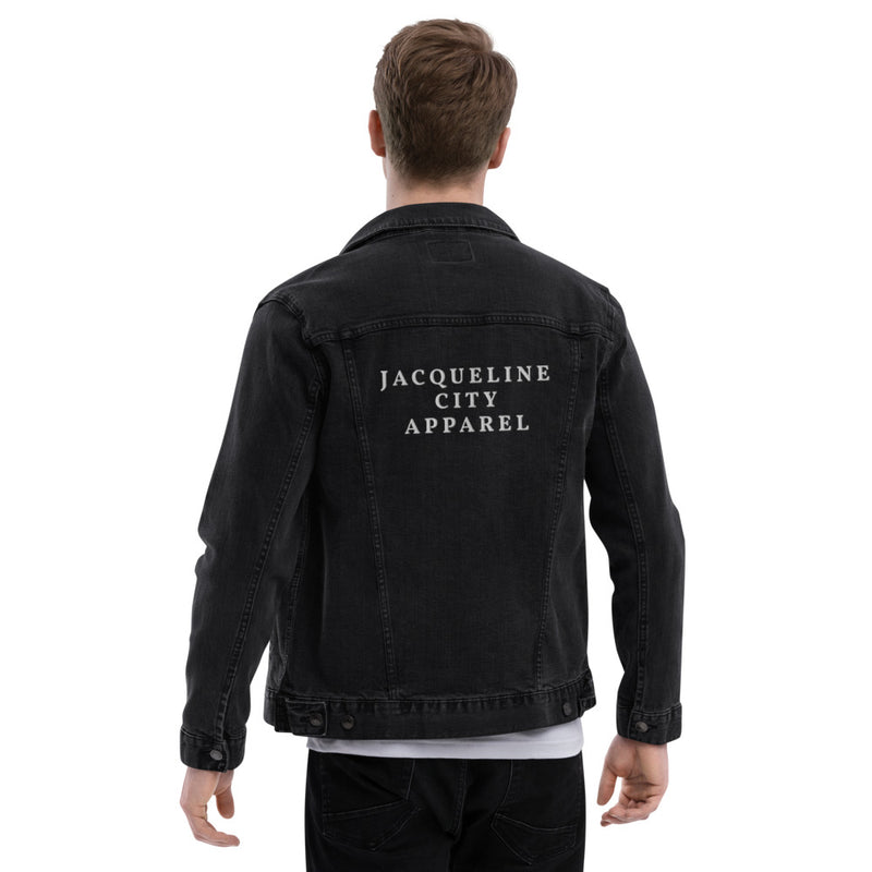 Embroidered Unisex Denim Jacket