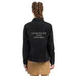 Embroidered Unisex Denim Jacket