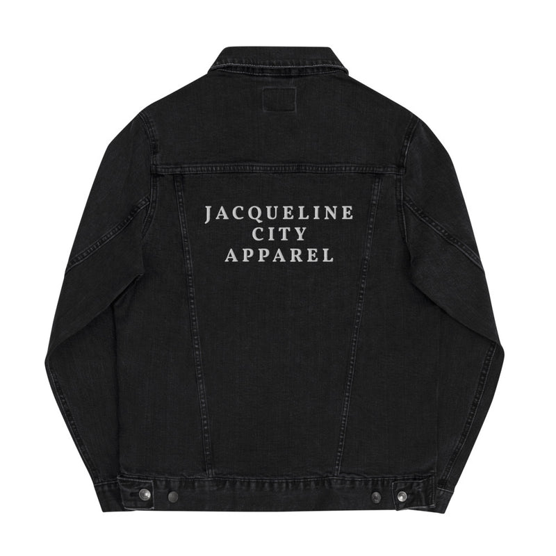 Embroidered Unisex Denim Jacket