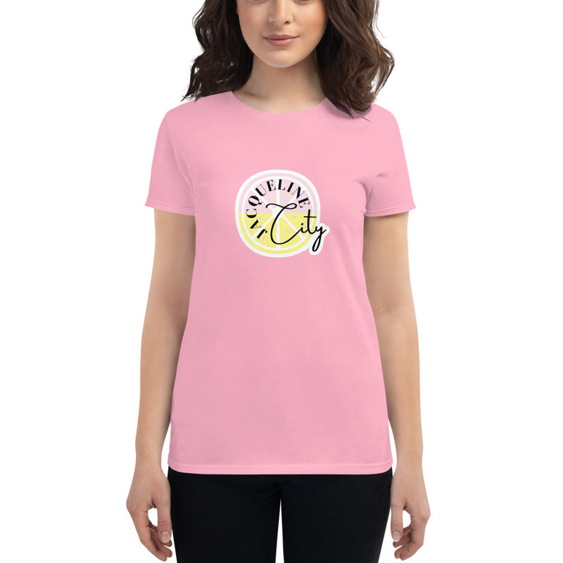 Women's T-shirt in Lemon Slices