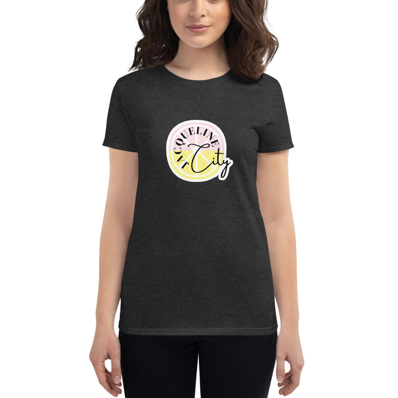 Women's T-shirt in Lemon Slices