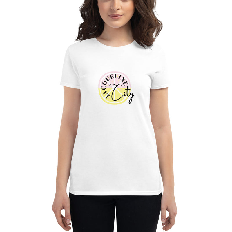 Women's T-shirt in Lemon Slices