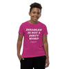 YOUTH: "Disabled Is Not A Dirty Word" T-Shirt (CHARITY)