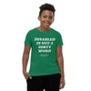 YOUTH: "Disabled Is Not A Dirty Word" T-Shirt (CHARITY)